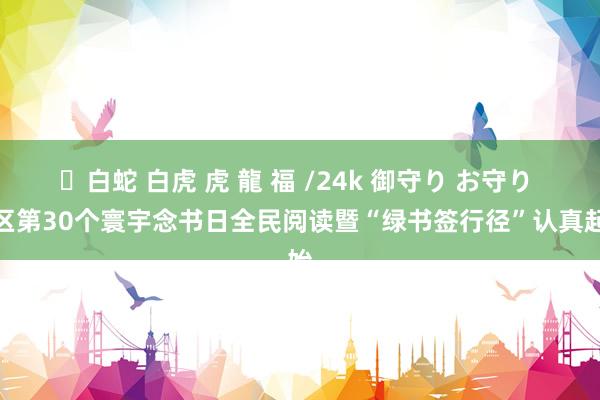 ✨白蛇 白虎 虎 龍 福 /24k 御守り お守り 城区第30个寰宇念书日全民阅读暨“绿书签行径”认真起始