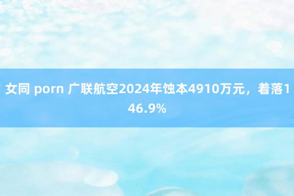 女同 porn 广联航空2024年蚀本4910万元，着落146.9%